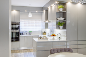 Light neutral tones which compliment each other